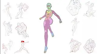 2800+ Character KITBUS CHEATBRUSE BUNDLE [Study posing & Anatomy