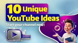 10 Unique YouTube Ideas Star Your Channel Now!! || latest Contents || THE BUSINESS BRAIN