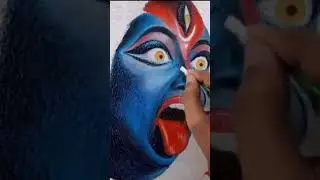 Kal Maa Drawing,  #shorts #drawing #kali