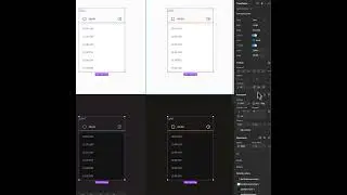 The time picker component for Figma