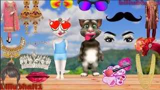 talking Tom two Billy dulha and dulhan ka makeup💄👄👸 comedy video part-50 @Magicstudio3