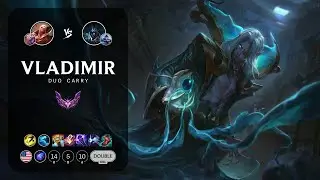 Vladimir Carry vs Karthus - NA Master Patch 13.18