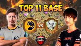 Top 11 TH14 War Base with Link | Chasmac Gaming vs Savage Esports & ITP Team vs Betatron| Queso Cup