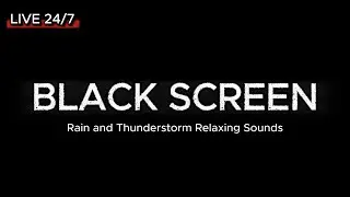 Heavy Rain Sounds at Night &ndash; Relaxing the Mind Before Sleep