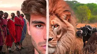 Face à face avec un lion (Cette tribu m’explique comment le chasser)