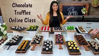 Chocolate truffles online class ☎️☎️ 8551 8551 03 / 7887866677 by Om Sai Cooking Classes