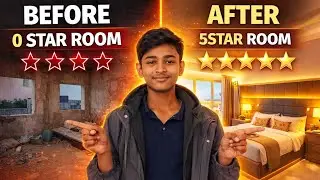 I am making 5 star room on my Rooftop in 24 hour!