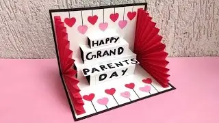 DIY - Happy Grand Parents Day Card | Greetings Card For Grand Parents Day