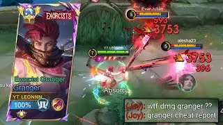 GRANGER NEW TRICK 1 HIT DOUBLE DAMAGE BUILD!? (this is bug or buff?) 🔥