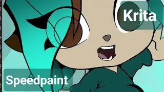 Speedpaint 3 / Сhibi Agness - Чиби Агнесса (Krita)