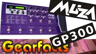 MUZA GP300, the ultra-weird, ultra-rare  multi effects pedal