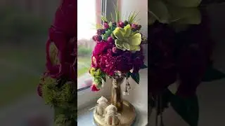 Peony arrangement🩷#flowers #naturalcandles #homedecorations #homedecor