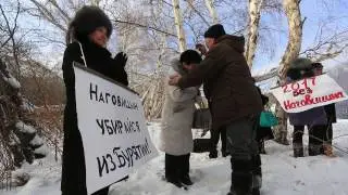 В Бурятии провели молебен против власти главы республики Вячеслава Наговицына
