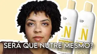 ROTINA CAPILAR COM CURLY CARE NUTRI&Ccedil;&Atilde;O | primeiras impress&otilde;es no cabelo crespo