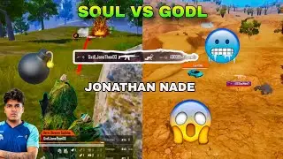 SOUL VS GODLIKE 🥶 || JONATHAN CRAZY NADES 😈 || PUNK ON FIRE 🔥