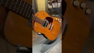 Kurt Cobain&rsquo;s actual unplugged guitar and sweater! #nirvana #kurtcobain #guitar