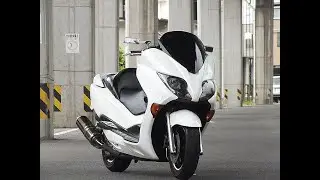 385 A管理72 後期MF10 フォルツァZ250Fi S7SマチックEVO 無限マフラー ローダウン メッキカスタム