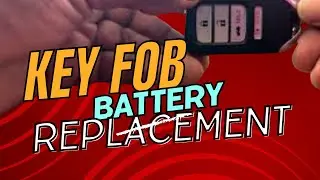 2021 Honda Accord Key fob battery replacement / remote