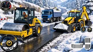 Tunnel Road Builder Construction 3D - Highway JCB Excavator Simulator - Android GamePlay