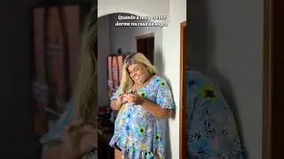 QUANDO A NORA CRENTE DORME NA CASA DA SOGRA
