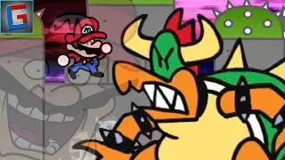 Something about Super Mario on Scratch Reboot ReMustached (Speed Demon)