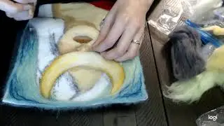 Needle Felt Timelapse - Priestess