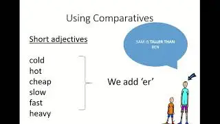Comparative Adjectives long and short adjectives