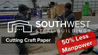 Cutting Craft Paper - 50% Less Manpower 🔥