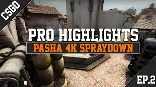 CS:GO Pro Highlights #2 - Pasha 4K
