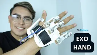 Exoesqueleto para mano - Control con Potenciometro