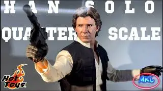SURPRISE!! HAN SOLO 1/4 scale FIRST LOOK at HOT TOYS Secret Base