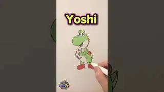 Drawing Yoshi #howtodraw #art #drawing #sketching #draw #nintendo #supermario #yoshi #marioart