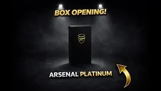 Stunning Match-Worn Patch 😍 Futera Arsenal Platinum Box Opening & Full Breakdown