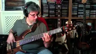 A testa in giù by Pino Daniele bassline by Rino Conteduca with bass Ken Smith BSR5 black tiger