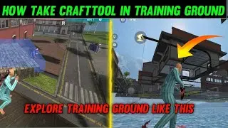 how to take craft tools in training ground || Training ground tips and tricks ||