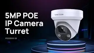 PG2255IS-28 Security Camera - Accurate Human and Vehicle Detection Live View and Effect Test