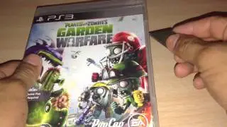 UNBOXING Plants vs Zombies Garden Warfare PS3!!!