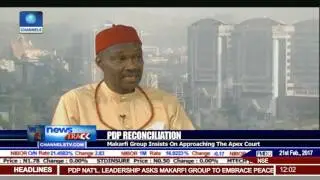 PDP Nat'l Leadership Asks Makarfi Group To Embrace Peace