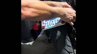 2012 Harley 1200 Custom Dynamics Genesis 4 rear led install