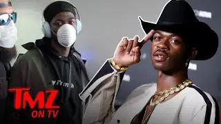 Lil Nas X Keeps Safe From Coronavirus In Style | TMZ TV
