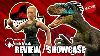 Jurassic World Rebirth - Zora Bennett & Velociraptor (Quick Look Review / Showcase)