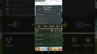 FUT Freeze Challenge SBC Solution - FIFA 21