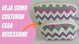 COSTURANDO UMA NECESSAIRE EM 5 MINUTOS
