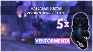 5 M&Aacute;SCARAS IGNOTAS SOLO en Ventormenta 🎭 | Gu&iacute;a R&aacute;pida Visiones Horripilantes WoW TWW