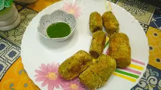 Green Peas cutlet with fully loaded cheez and healthy High protein (22gm) and 360calories only . 
