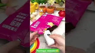 Портативный запечатывающий пакет для пищевых продуктов, больше никаких несвежих продуктов👍