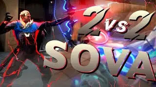 The Battle of Shock Darts! | Valorant 2v2's ft. Mitch, Relyks, Shinobi, & Vice