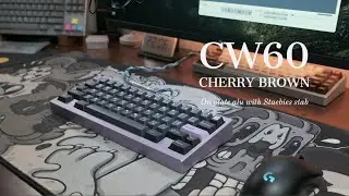 CW60 - Cherry MX Vintage Brown Switches