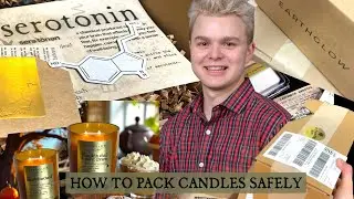 📦 How to Pack Candles Safely | Pack 30+ orders with me *how we avoid damage in shipping* 💫🍂