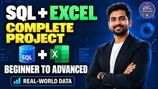 SQL + Excel Data Analyst Project | Complete Step-by-Step Tutorial #sql #excel #dataanalytics